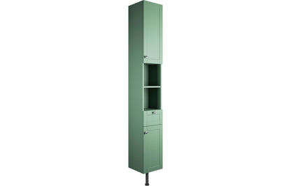 Badar 300mm 2 Door Tall Unit - Matt Sage Green