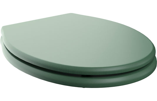 Badar Soft Close Toilet Seat - Matt Sage Green