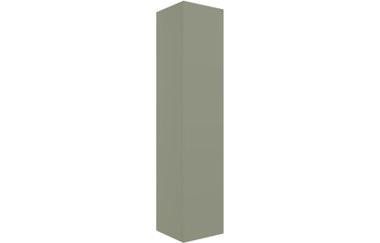 Stella 350mm Wall Hung 1 Door Tall Unit - Matt Olive Green