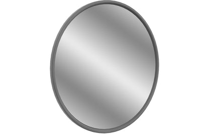 Lavana 550x550mm Round Mirror - Grey Ash