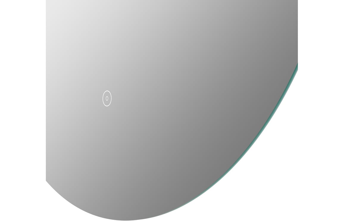 Sabik 800mm Round Back-Lit LED Mirror