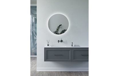 Sabik 800mm Round Back-Lit LED Mirror