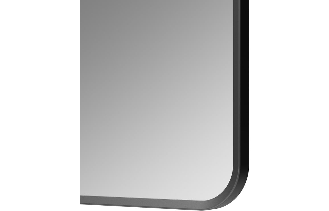 Karin 600x800mm Rectangle Mirror - Matt Black