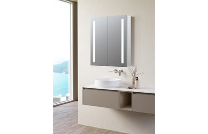 Svetlama 600mm 2 Door Front-Lit LED Mirror Cabinet