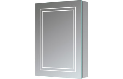 Shaula 500mm 1 Door Front-Lit LED Mirror Cabinet