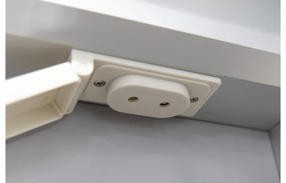 Shaula 600mm 2 Door Front-Lit LED Mirror Cabinet