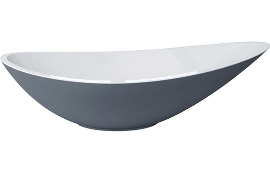 Eris 564x323mm 0TH Resin Washbowl - Grey