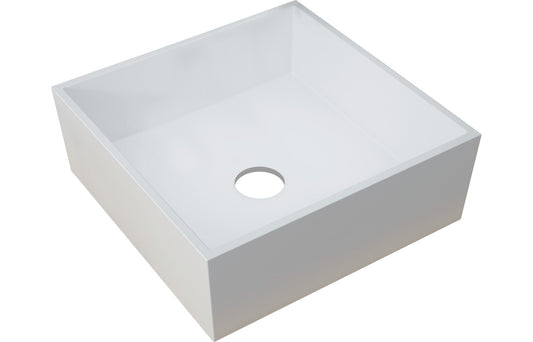 Seren 426mm Square Resin Basin