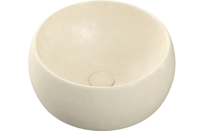 Aku 400mm Ceramic Washbowl - Stone Effect