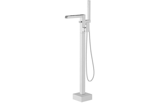 Pisces Floor Standing Bath/Shower Mixer - Chrome