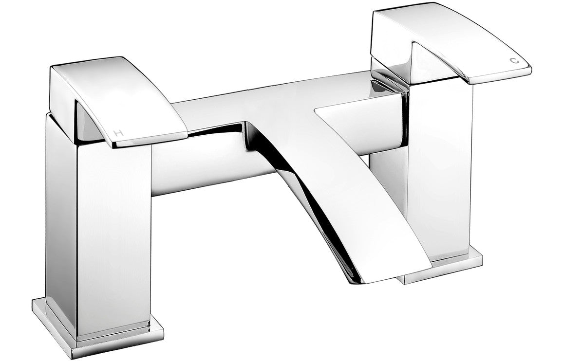 Alula Bath Filler - Chrome