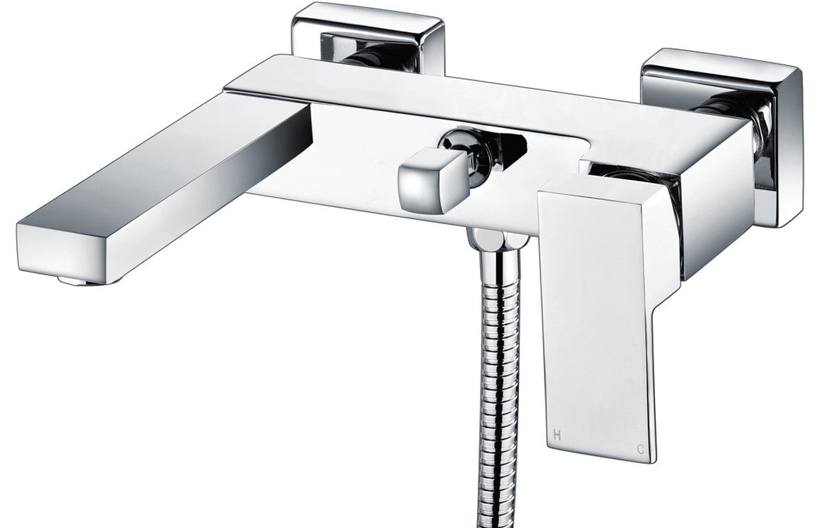Hydra Wall Mounted Shower Mixer & Shower Kit - Chrome