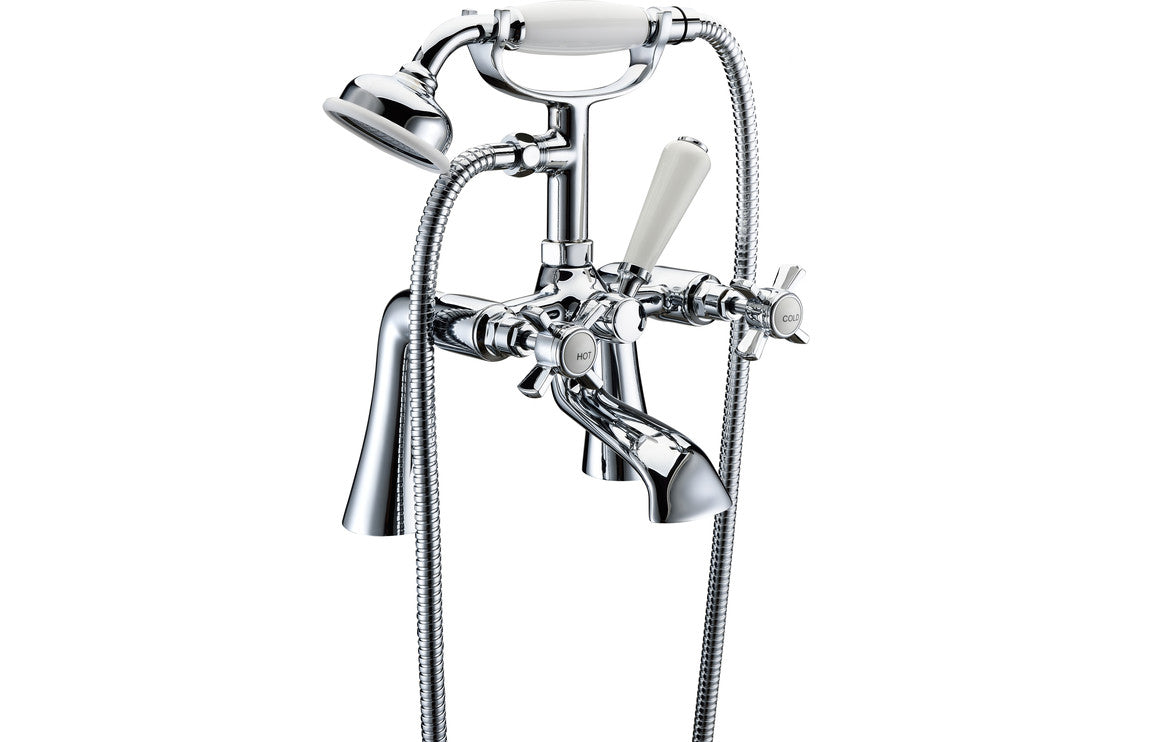 Leda Bath/Shower Mixer - Chrome