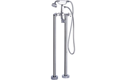 Leda Floor Standing Bath/Shower Mixer - Chrome