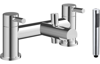 Juno Bath/Shower Mixer & Bracket - Chrome