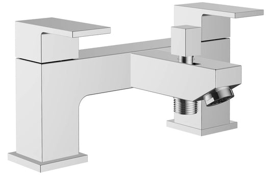 Palas Bath/Shower Mixer & Bracket - Chrome
