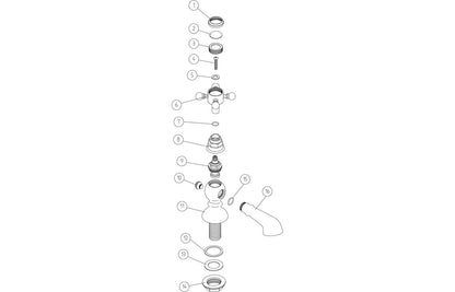 Zelenia Basin Mixer - Chrome