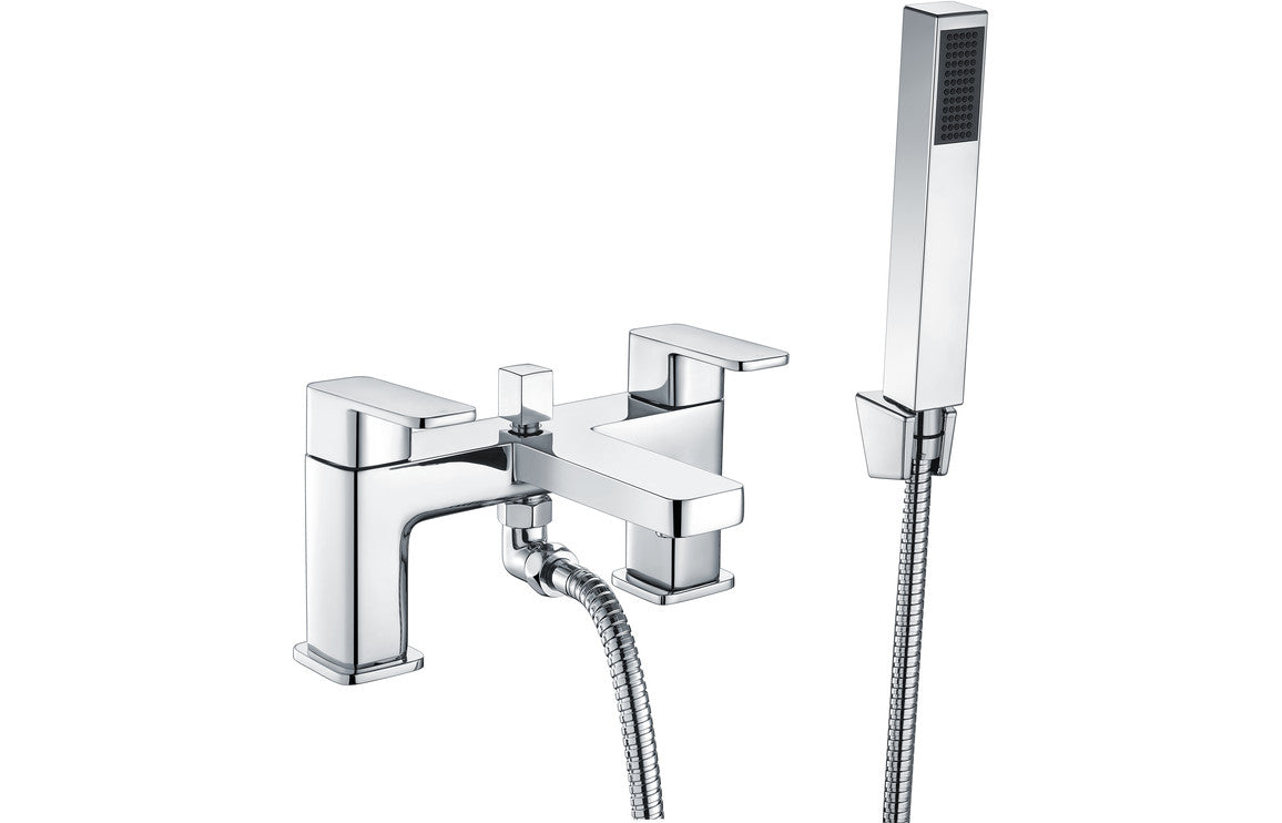 Hoku Bath/Shower Mixer & Bracket - Chrome
