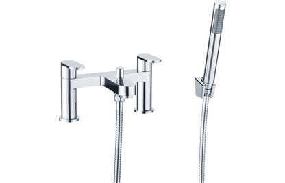 Sol Bath/Shower Mixer & Bracket - Chrome