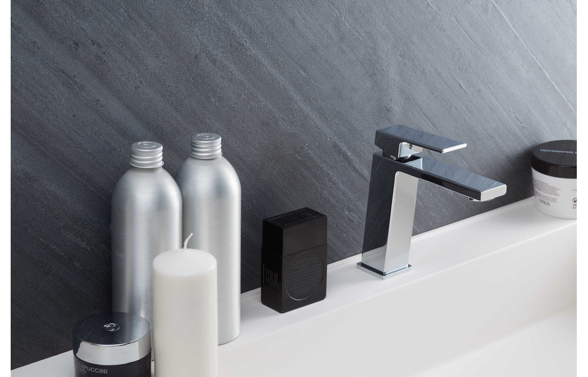 Vema Timea 3-Hole Deck Mounted Bath/Shower Mixer - Chrome