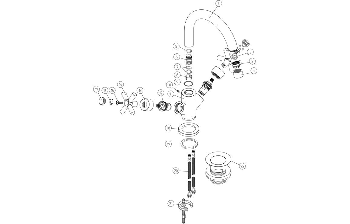 Zelenia Bath/Shower Mixer - Chrome