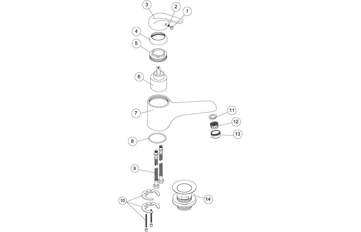 Saros Floor Standing Bath/Shower Mixer - Chrome