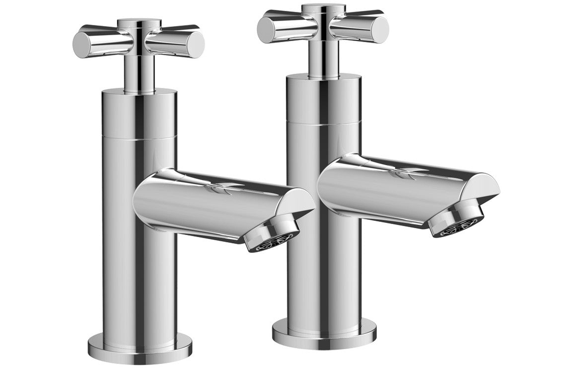 Charon Basin Taps - Chrome