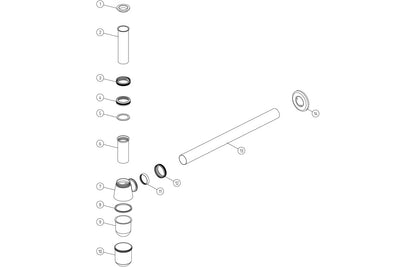 Bottle Trap - Chrome