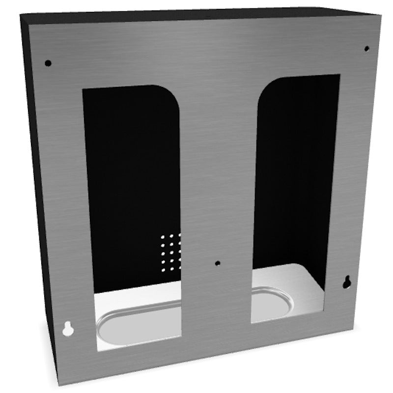 Dark Passion Paper Towel Dispenser, DP-100, back