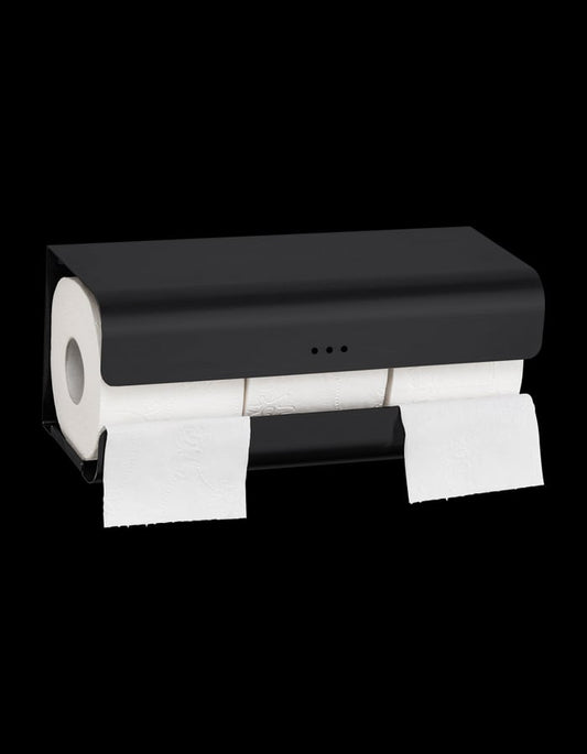 Dark Passion Triple Spare Toilet Roll Holder