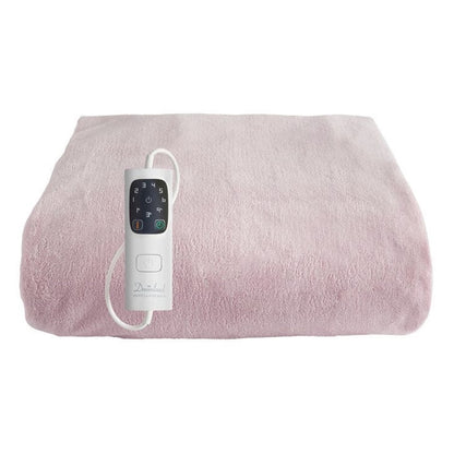 Dreamland Intelliheat Luxury Heated Pink Throw