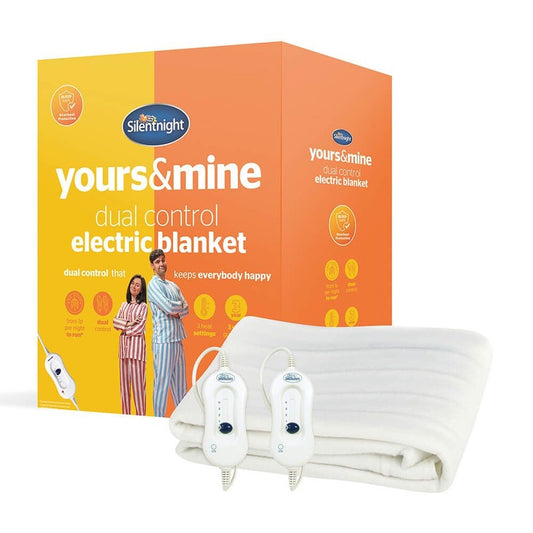 Silentnight Yours & Mine Dual Control Electric Blanket