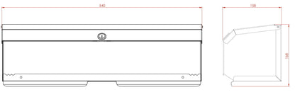 Synergise 20" Couch Roll DIspenser, PL36MWH