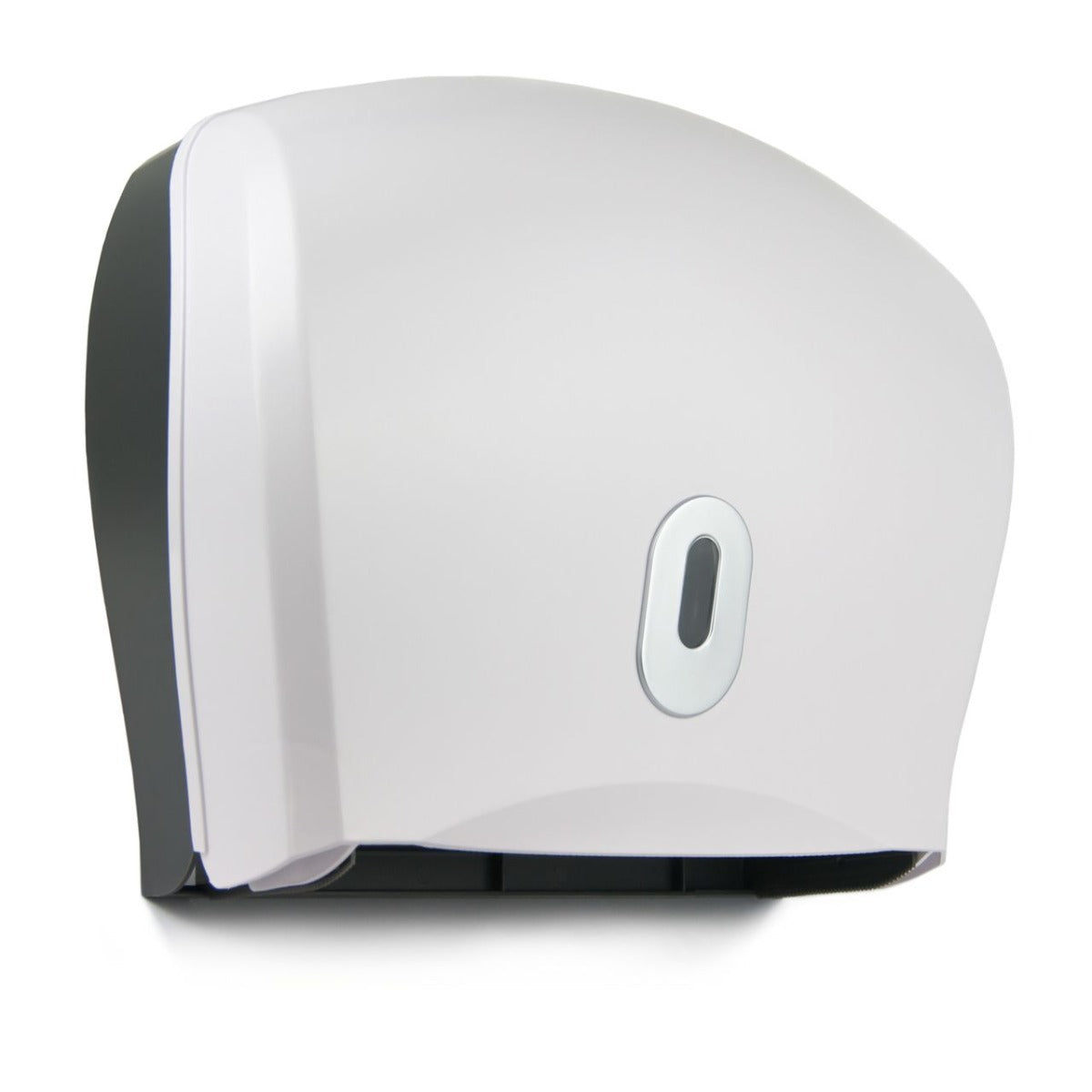Eclipse Jumbo Toilet Roll Dispenser Side view