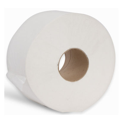 Esfina 2 Ply White Recycled Mini Jumbo Toilet Roll 2.25" Core ERJ001N