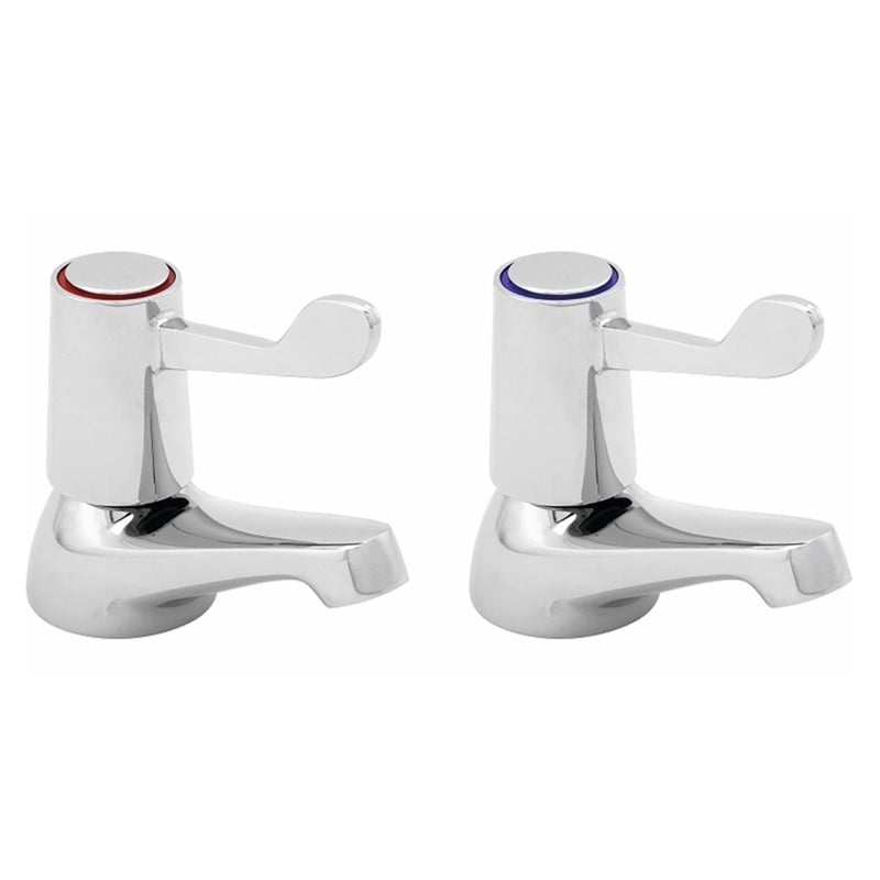 KWC DVS Lever action basin taps