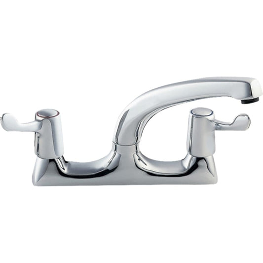 F1331N Deck mounted mixer with levers
