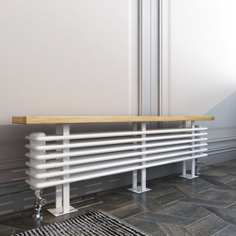 Vintage Ferro Bench Radiator
White
Angled 