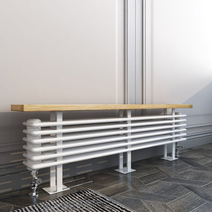 Vintage Ferro Bench Radiator
White
Angled 