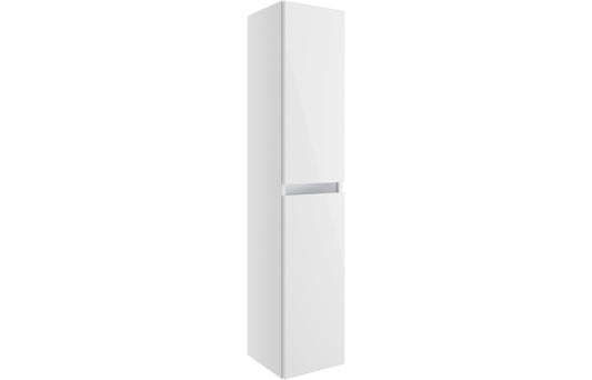 Cordelia 300mm 2 Door Wall Hung Tall Unit - White Gloss