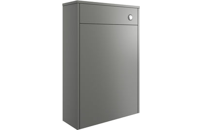 Palas 600mm Floor Standing WC Unit - Matt Grey