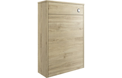 Palas 600mm Floor Standing WC Unit - Havana Oak
