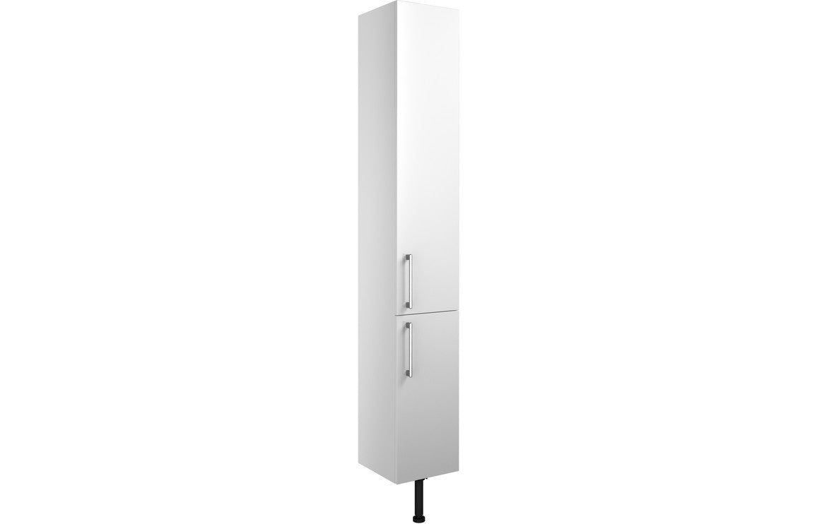 Atlas 300mm 2 Door Tall Unit - White Gloss