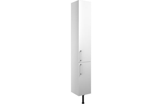 Atlas 300mm 2 Door Tall Unit - White Gloss