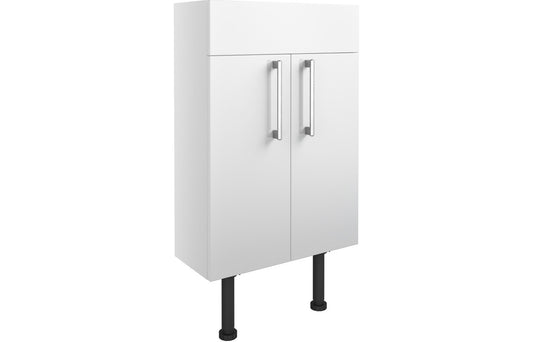 Atlas 500mm Slim Basin Unit - White Gloss