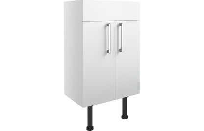 Atlas 500mm Basin Unit - White Gloss