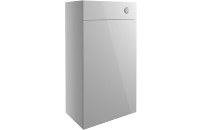 Atlas 500mm WC Unit - Light Grey Gloss