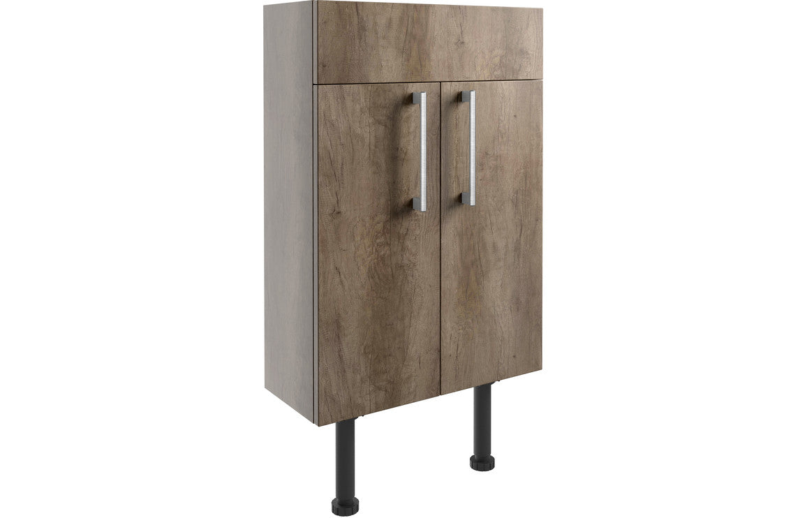 Atlas 500mm Slim Basin Unit - Nebraska Oak
