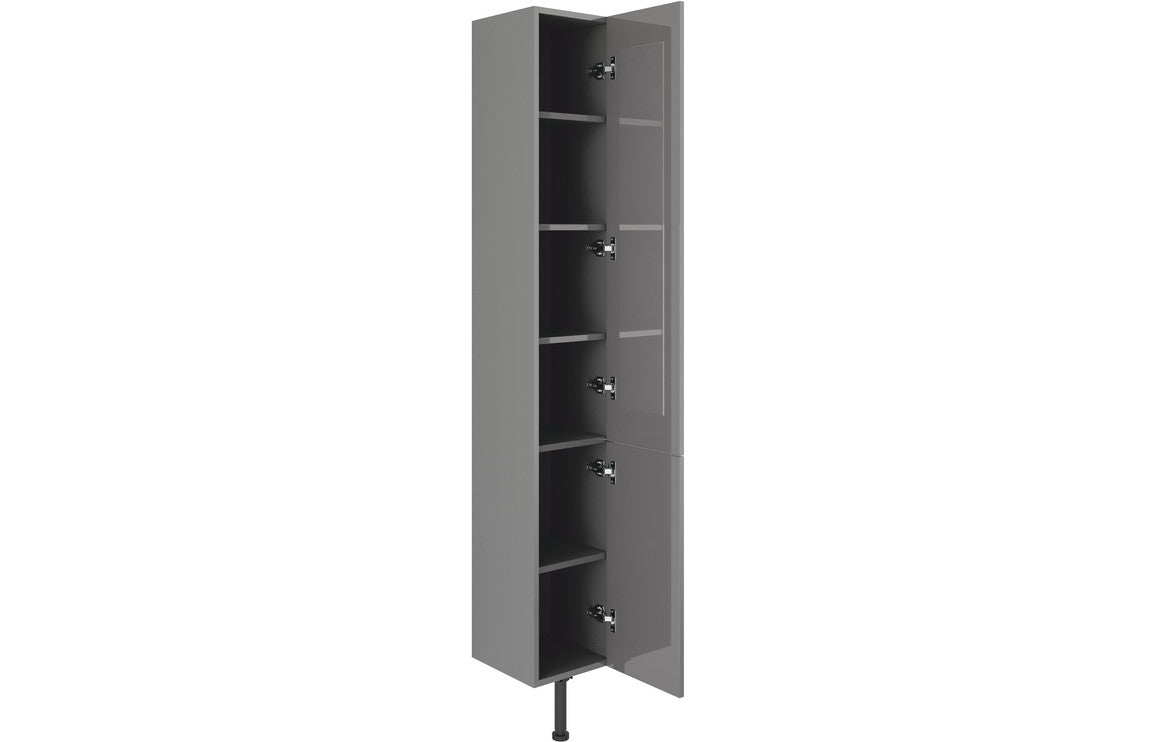 Venus 300mm Tall Unit - Onyx Grey Gloss
