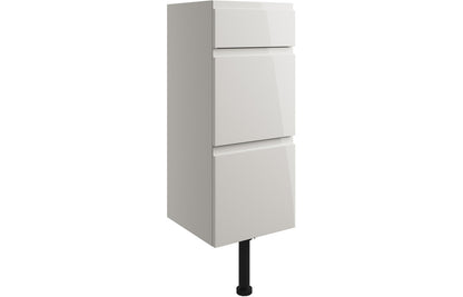 Venus 300mm 3 Drawer Unit - Pearl Grey Gloss